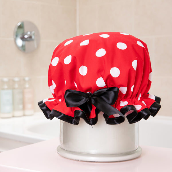 Minnie Luxury Shower Cap - SHOWER GODDESS
